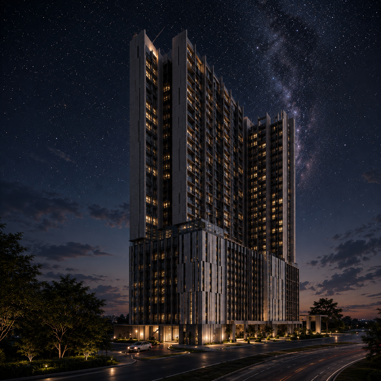 The Celestz @ Kebun Teh — Building Facade